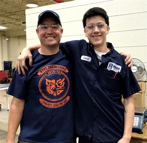 CTE teacher and alum 